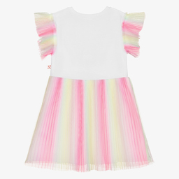 Billieblush-Girls Rainbow Pleated Dress | Childrensalon Outlet