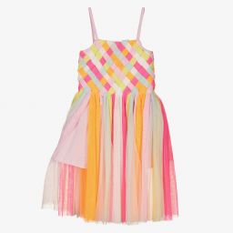 Billieblush-Girls Rainbow Tulle Dress | Childrensalon Outlet