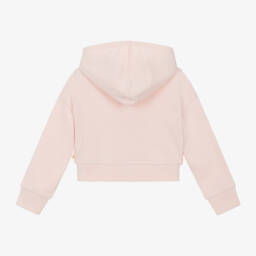 Billieblush-Girls Rosy Sequin Cotton Hoodie | Childrensalon Outlet
