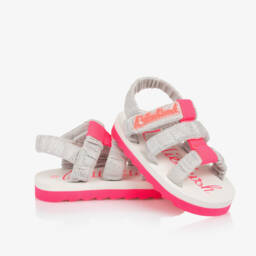 Billieblush-Girls Shimmering Mesh Summer Sandals | Childrensalon Outlet