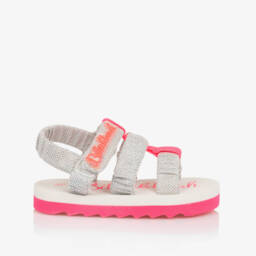 Billieblush-Girls Shimmering Mesh Summer Sandals | Childrensalon Outlet