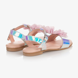 Billieblush-Girls Silver Sandals | Childrensalon Outlet
