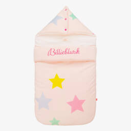 Billieblush-Girls Soft Pink Cotton Star Cocoon | Childrensalon Outlet