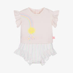 Billieblush-Набор для девочек с мягкими розовыми оборками | Childrensalon Outlet