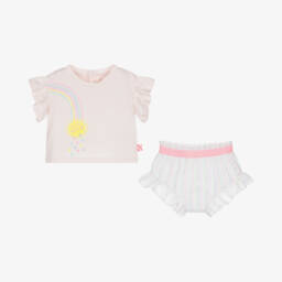 Billieblush-Набор для девочек с мягкими розовыми оборками | Childrensalon Outlet