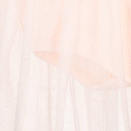 Billieblush-Girls Soft Pink Tulle Heart Dress | Childrensalon Outlet