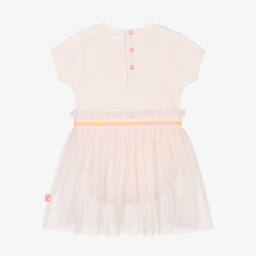 Billieblush-Girls Soft Pink Tulle Heart Dress | Childrensalon Outlet