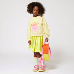 Billieblush-بلوزة جيرسي براقة للبنات | Childrensalon Outlet