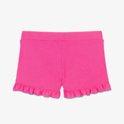 Billieblush-Girls Twinkling Pink Beach Shorts | Childrensalon Outlet