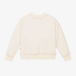 Billieblush-Girls Unicorn Ivory Fleece Jumper | Childrensalon Outlet