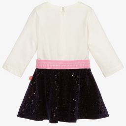Billieblush-Girls Velour & Jersey Dress | Childrensalon Outlet