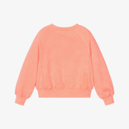 Billieblush-Яркий оранжевый хлопковый джемпер для девочек | Childrensalon Outlet