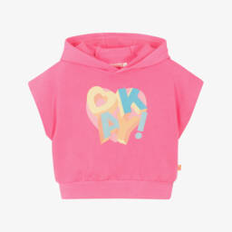 بيلي بلاش-هودي جيرسي وردي زاهي للبنات | Childrensalon Outlet