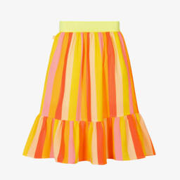 Billieblush-Girls Vibrant Stripe Maxi Skirt | Childrensalon Outlet