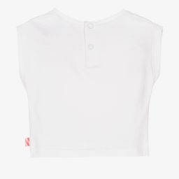 Billieblush-Белый укороченный топ из хлопка для девочек | Childrensalon Outlet