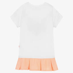 Billieblush-Girls White Cotton Looney Tunes Dress | Childrensalon Outlet