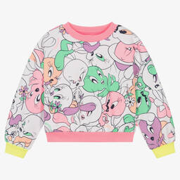 Billieblush-Белый хлопковый свитшот Looney Tunes | Childrensalon Outlet
