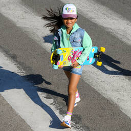 Billieblush-Girls White & Gold Trim Summer Socks | Childrensalon Outlet