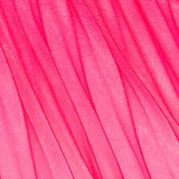 Billieblush-Girls White & Pink Pleated Jersey Dress  | Childrensalon Outlet