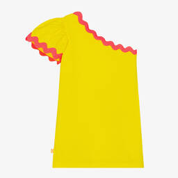 بيلي بلاش-فستان بطبعة ديزني قطن لون أصفر للبنات | Childrensalon Outlet