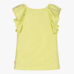 Billieblush-Желтая футболка с мороженым для девочек | Childrensalon Outlet