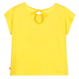 Billieblush-Girls Yellow Pineapple T-Shirt | Childrensalon Outlet
