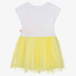 Billieblush-Желтое платье из тюля с радугой | Childrensalon Outlet