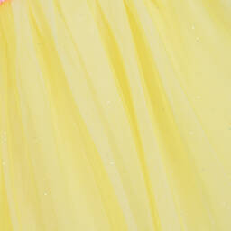 Billieblush-Желтое платье из тюля с радугой | Childrensalon Outlet