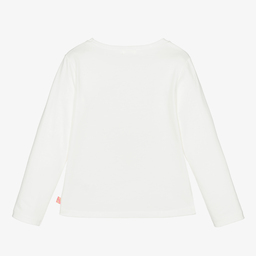 Billieblush-توب قطن لون عاجي للبنات | Childrensalon Outlet