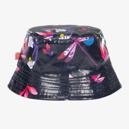 Billieblush-Navy Blue Dragonfly Rain Hat | Childrensalon Outlet
