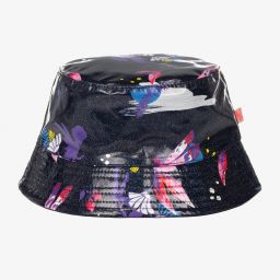 Billieblush-Navy Blue Dragonfly Rain Hat | Childrensalon Outlet