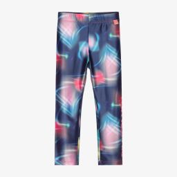 Billieblush-ليغنغز ستريتش لون كحلي وزهري للبنات | Childrensalon Outlet