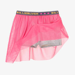Billieblush-Neon Pink & Grey Skirt | Childrensalon Outlet