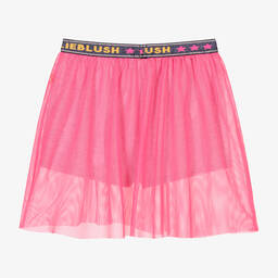 Billieblush-Neon Pink & Grey Skirt | Childrensalon Outlet