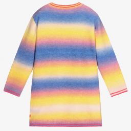 Billieblush-Pastel Rainbow Knitted Dress | Childrensalon Outlet