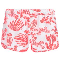 Billieblush-Pink Cotton Towelling Shorts | Childrensalon Outlet
