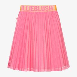 Billieblush-Розовая плиссированная юбка с блестками | Childrensalon Outlet