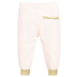 Billieblush-Pink & Gold Joggers | Childrensalon Outlet