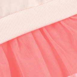 Billieblush-Pink Jersey & Tulle Dress | Childrensalon Outlet