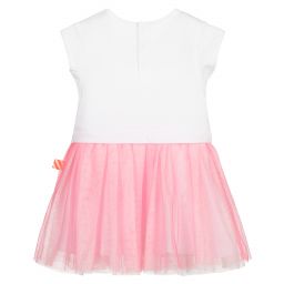 Billieblush-Pink & White Dress | Childrensalon Outlet