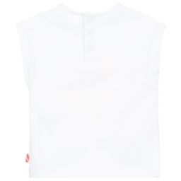 Billieblush-White Dolphin T-Shirt | Childrensalon Outlet