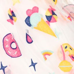 Billieblush-White Organza Candy Dress | Childrensalon Outlet