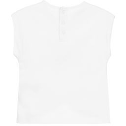 Billieblush-White Rainbow T-Shirt | Childrensalon Outlet