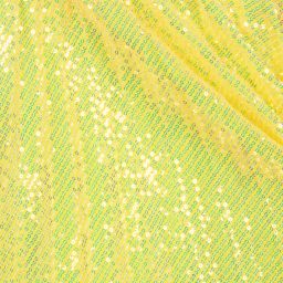 Billieblush-Желтая плиссированная юбка с пайетками | Childrensalon Outlet