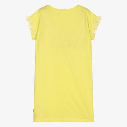 Billieblush-Желтое хлопковое платье с солнцезащитными очками | Childrensalon Outlet