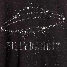 Billybandit-Black & White Space T-Shirt | Childrensalon Outlet