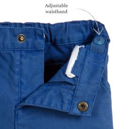 بيلي باندت-بنطلون أطفال ولادي قطن لون أزرق | Childrensalon Outlet