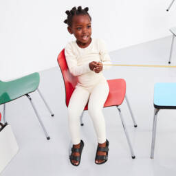 بيركنستوك-صندل مطاط لون أسود | Childrensalon Outlet