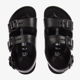 بيركنستوك-صندل مطاط لون أسود | Childrensalon Outlet