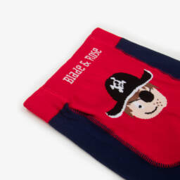 Blade & Rose-ليقنز أزرق بتصميم تيم القرصان قطن لون كحلي للمواليد | Childrensalon Outlet